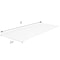 Sunscape Polcarbonate sheet, .118 W.Opal 28% 24X 96 In. 173069 - alternate 3